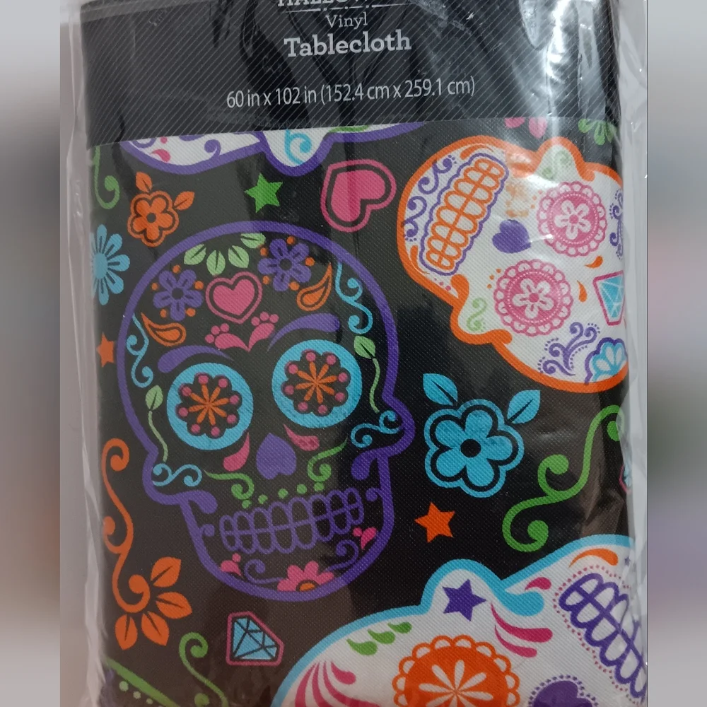 Halloween Vinyl Tablecloth (NEW)